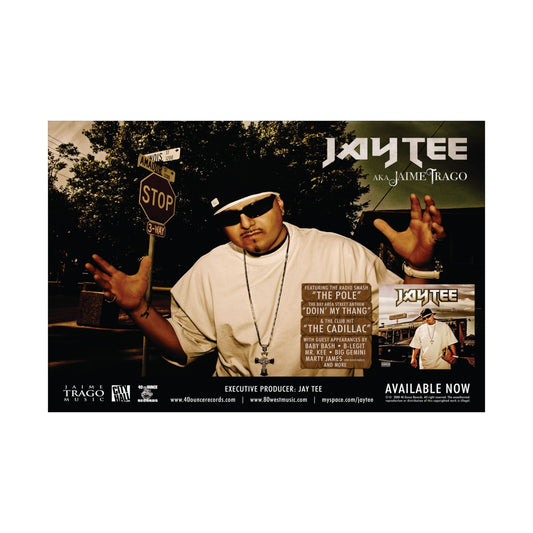 Jay Tee -AKA Jaime Trago Official 24 x 36 Inch Matte Vertical Posters
