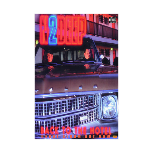 N2DEEP - BACK TO THE HOTEL 24 X 36 Inch Matte Vertical Posters