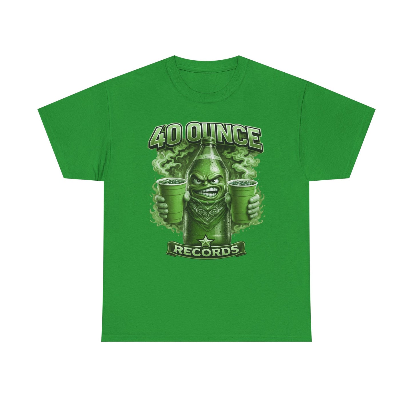 40 Ounce Records - Double Fisted Logo - Double Cup Sipper (Front & Back print)