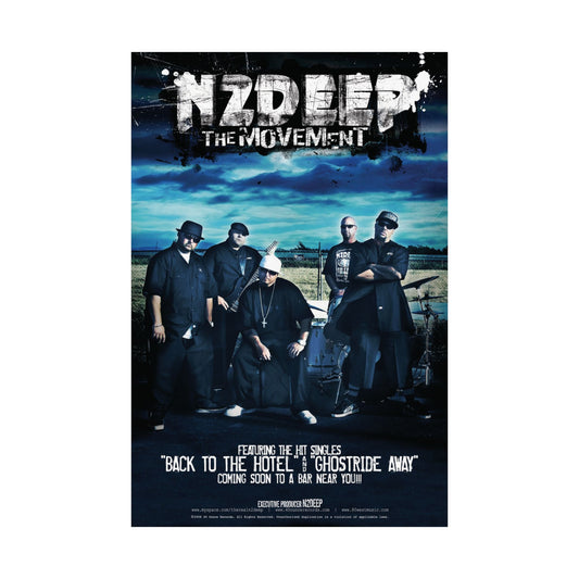 N2DEEP - The Movement Official 24 x 36 Inch Matte Vertical Posters