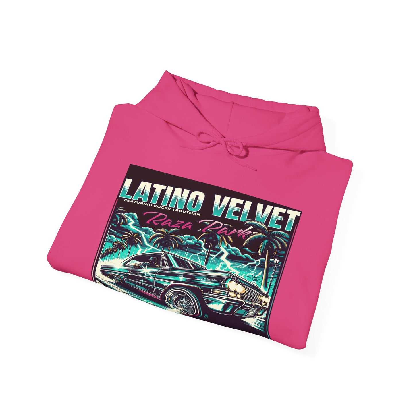 Latino Velvet - Raza Park Sweatshirt | Unisex Retro Music Graphic Hoodie