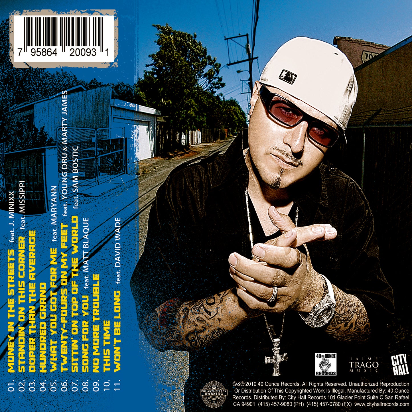 Jay Tee - Money In The Street CD