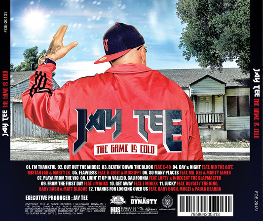 Jay Tee - The Game Is Cold CD