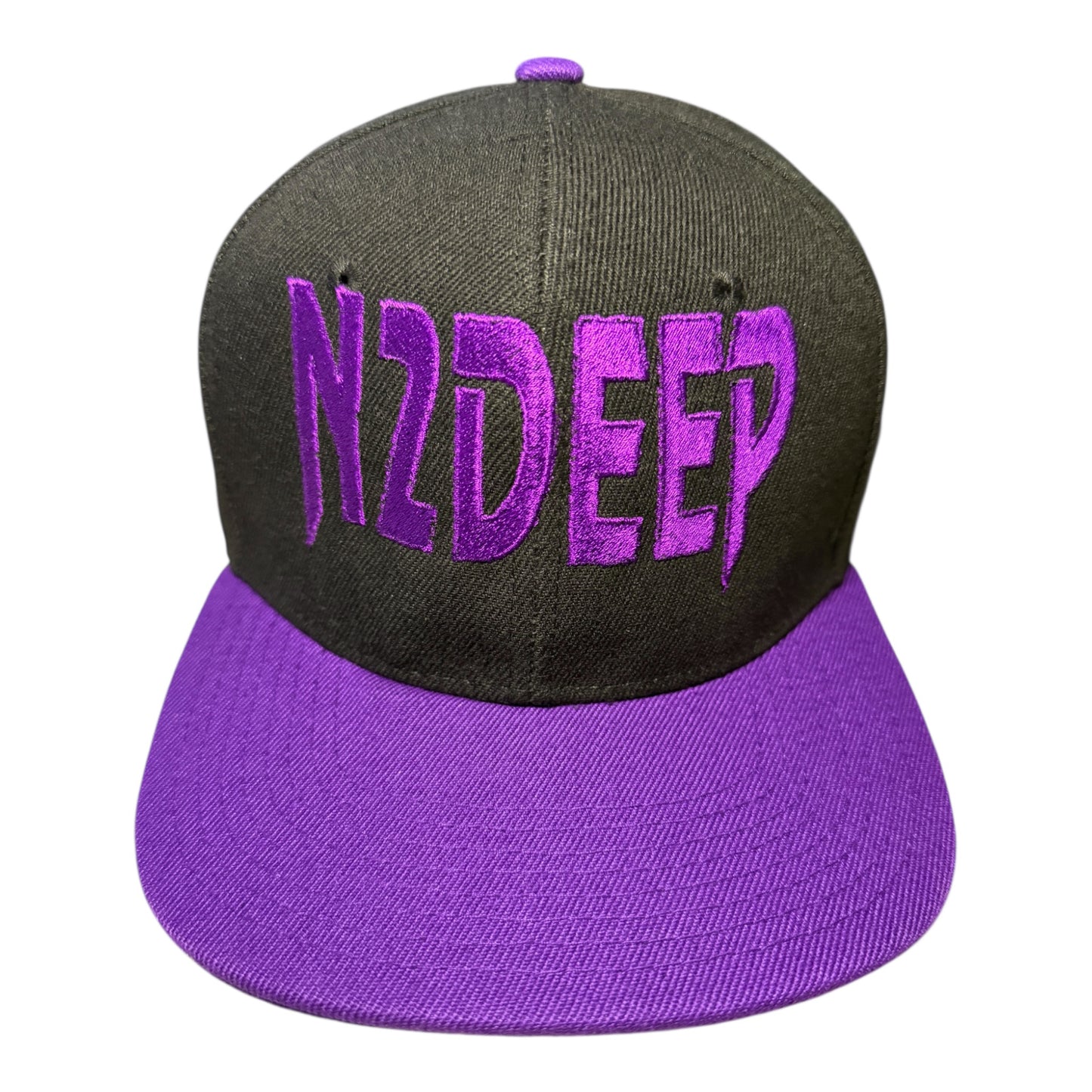N2DEEP Black & Purple Snapback Hat
