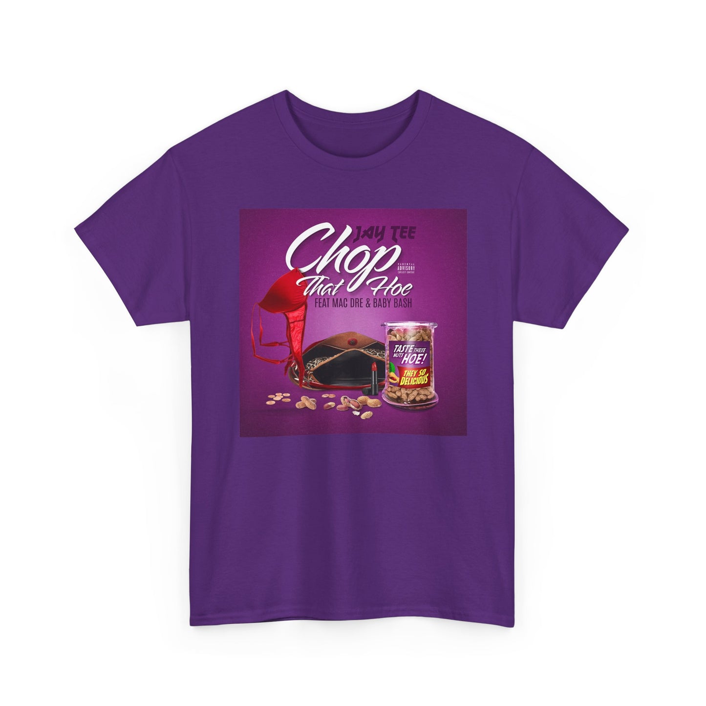 Jay Tee - Chop That Hoe Unisex Heavy Cotton Tee - Fun and Playful Graphic T-Shirt