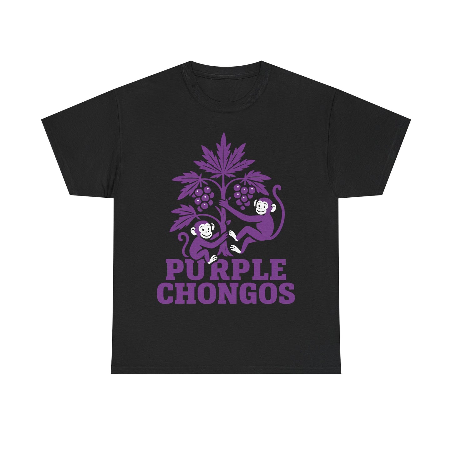 N2DEEP Purple Chongos T-Shirt - Front & Back Print