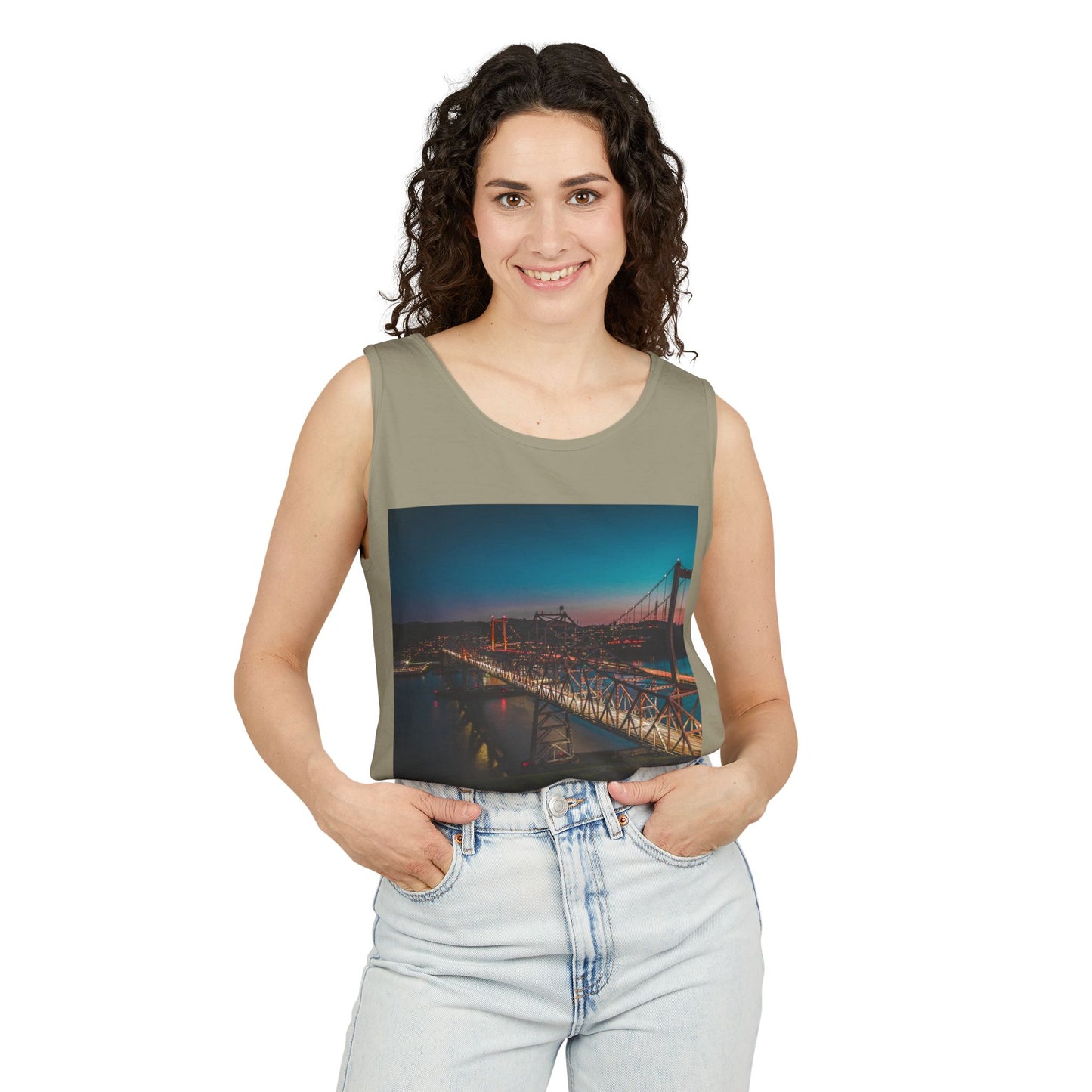 I'm From Vallejo Playa Tank Top | Front & Back Print