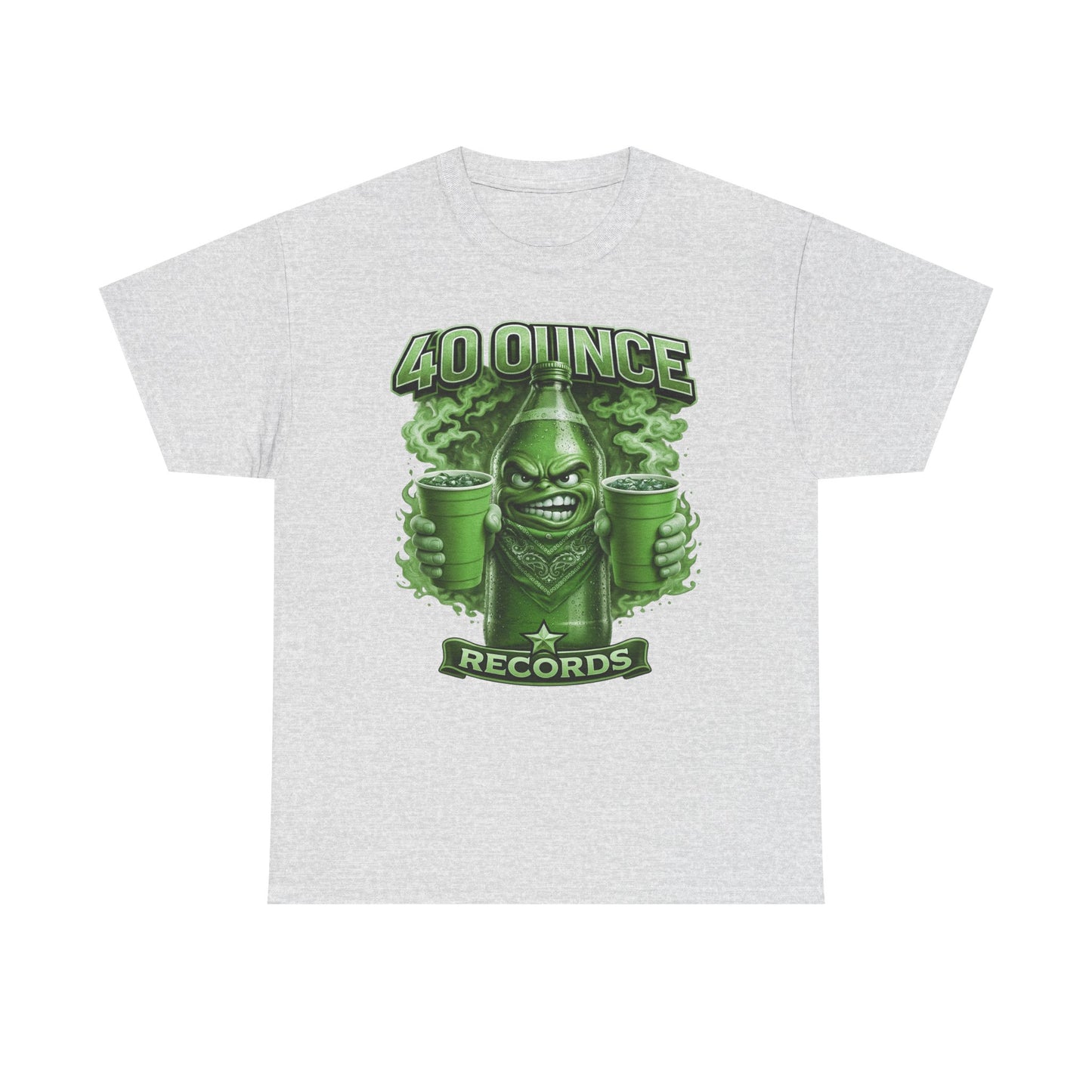 40 Ounce Records - Double Fisted Logo - Double Cup Sipper (Front & Back print)