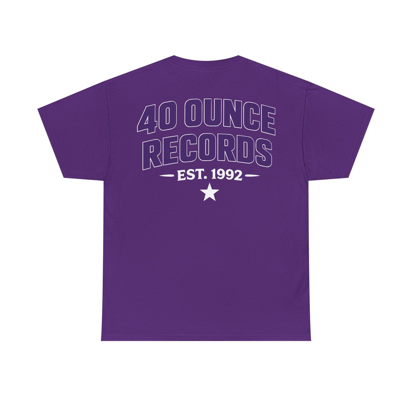 40 Ounce Records - Double Fisted Logo - Double Cup Sipper (Front & Back print)