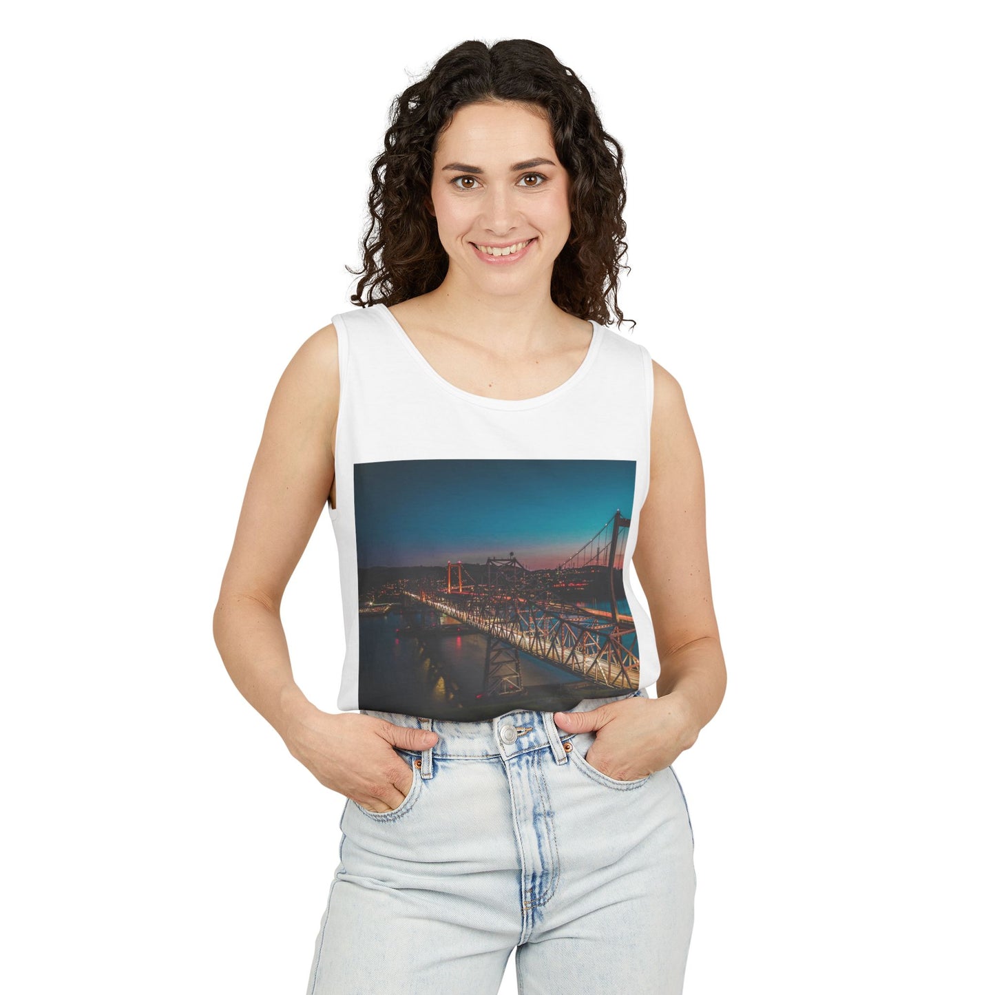 I'm From Vallejo Playa Tank Top | Front & Back Print