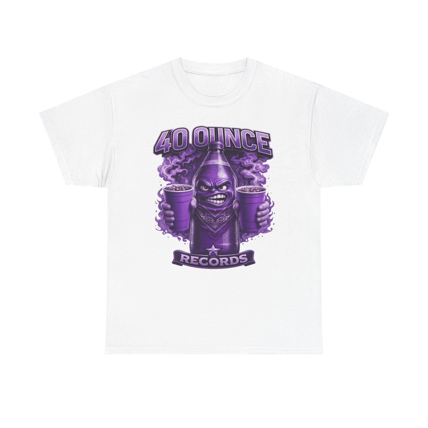 40 Ounce Records - Double Fisted Logo - Double Cup Sipper (Front & Back print)