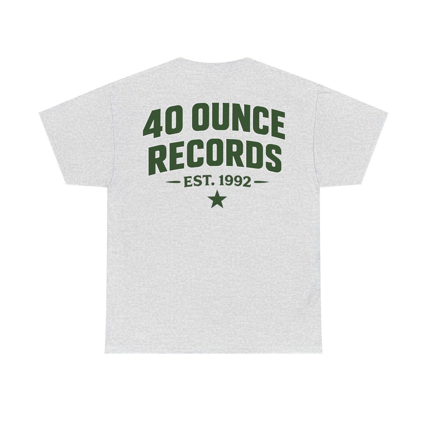 40 Ounce Records - Double Fisted Logo - Double Cup Sipper (Front & Back print)
