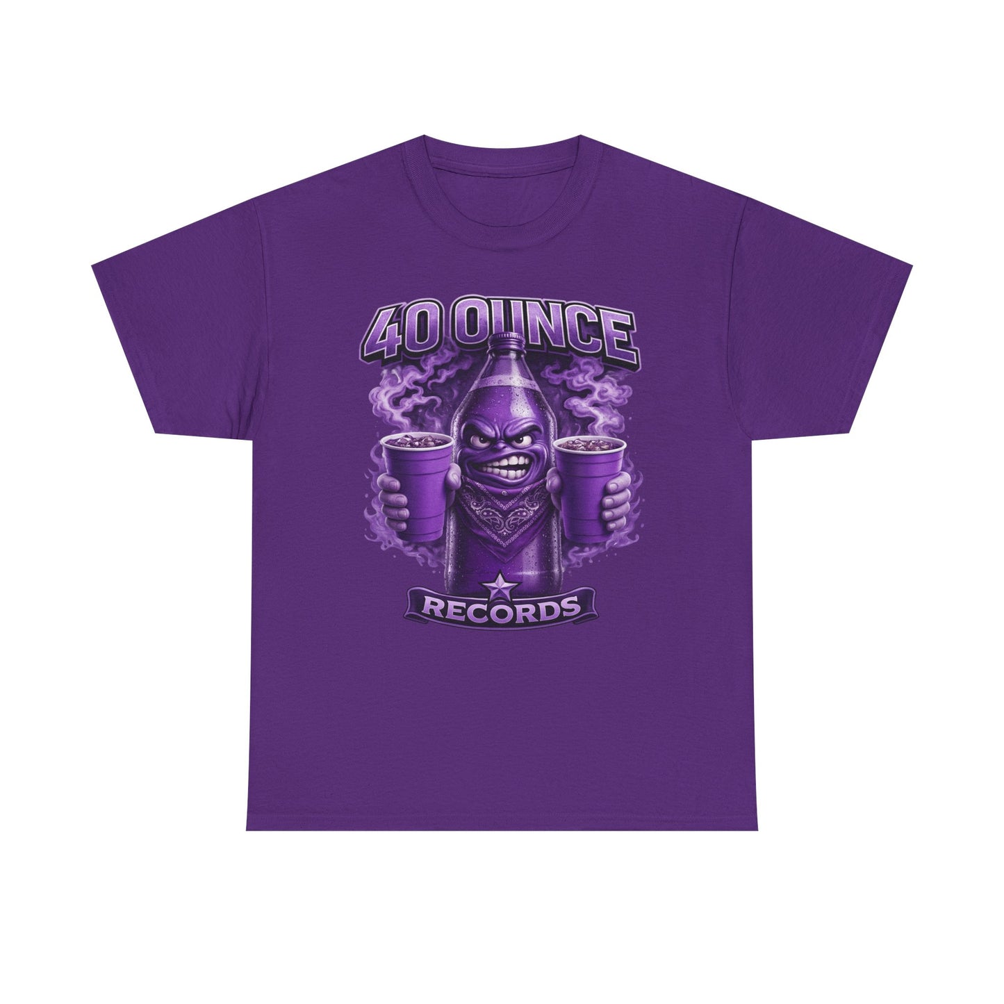 40 Ounce Records - Double Fisted Logo - Double Cup Sipper (Front & Back print)
