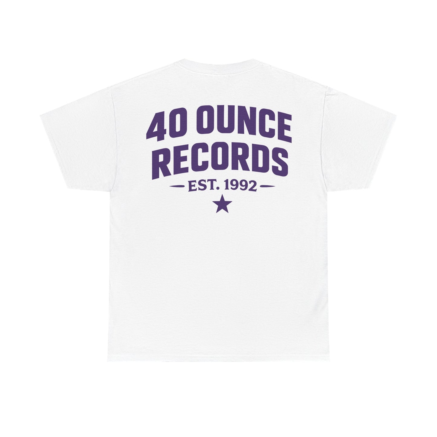 40 Ounce Records - Double Fisted Logo - Double Cup Sipper (Front & Back print)