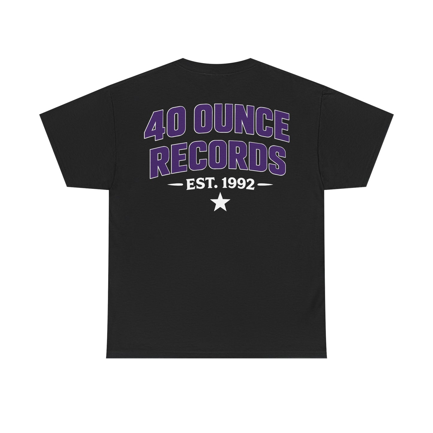 40 Ounce Records - Double Fisted Logo - Double Cup Sipper (Front & Back print)
