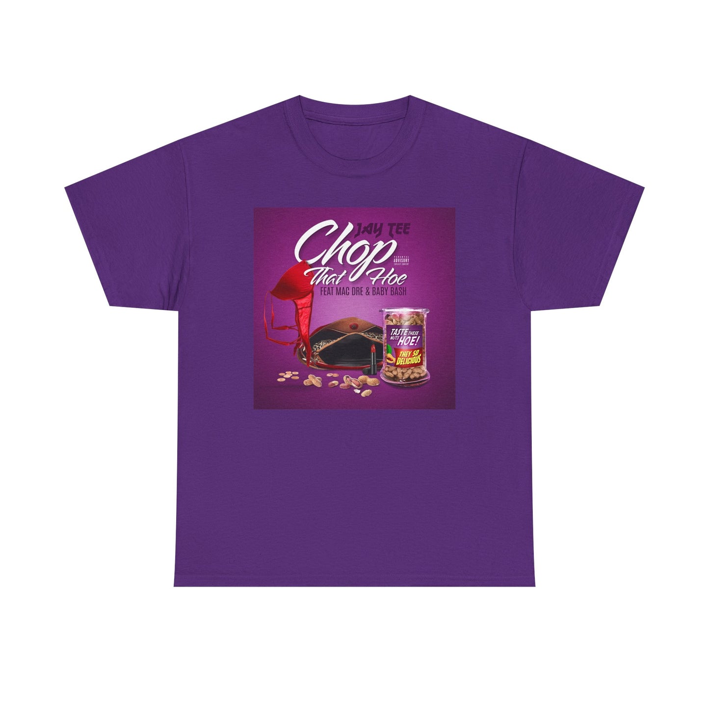 Jay Tee - Chop That Hoe Unisex Heavy Cotton Tee - Fun and Playful Graphic T-Shirt