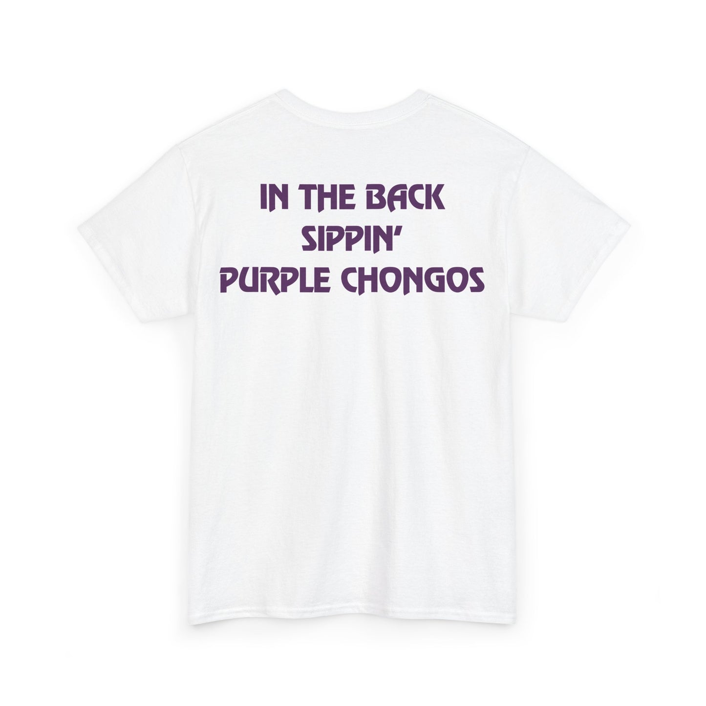 N2DEEP Purple Chongos T-Shirt - Front & Back Print