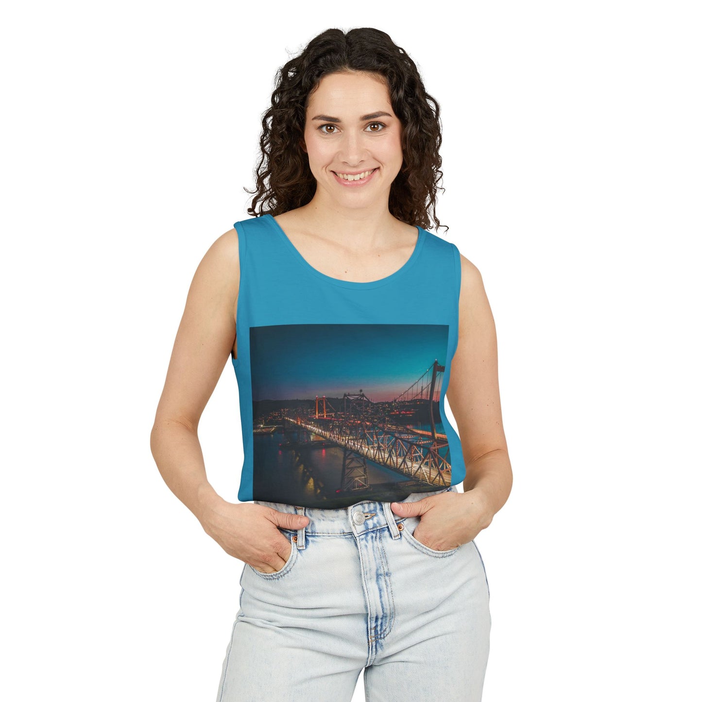 I'm From Vallejo Playa Tank Top | Front & Back Print