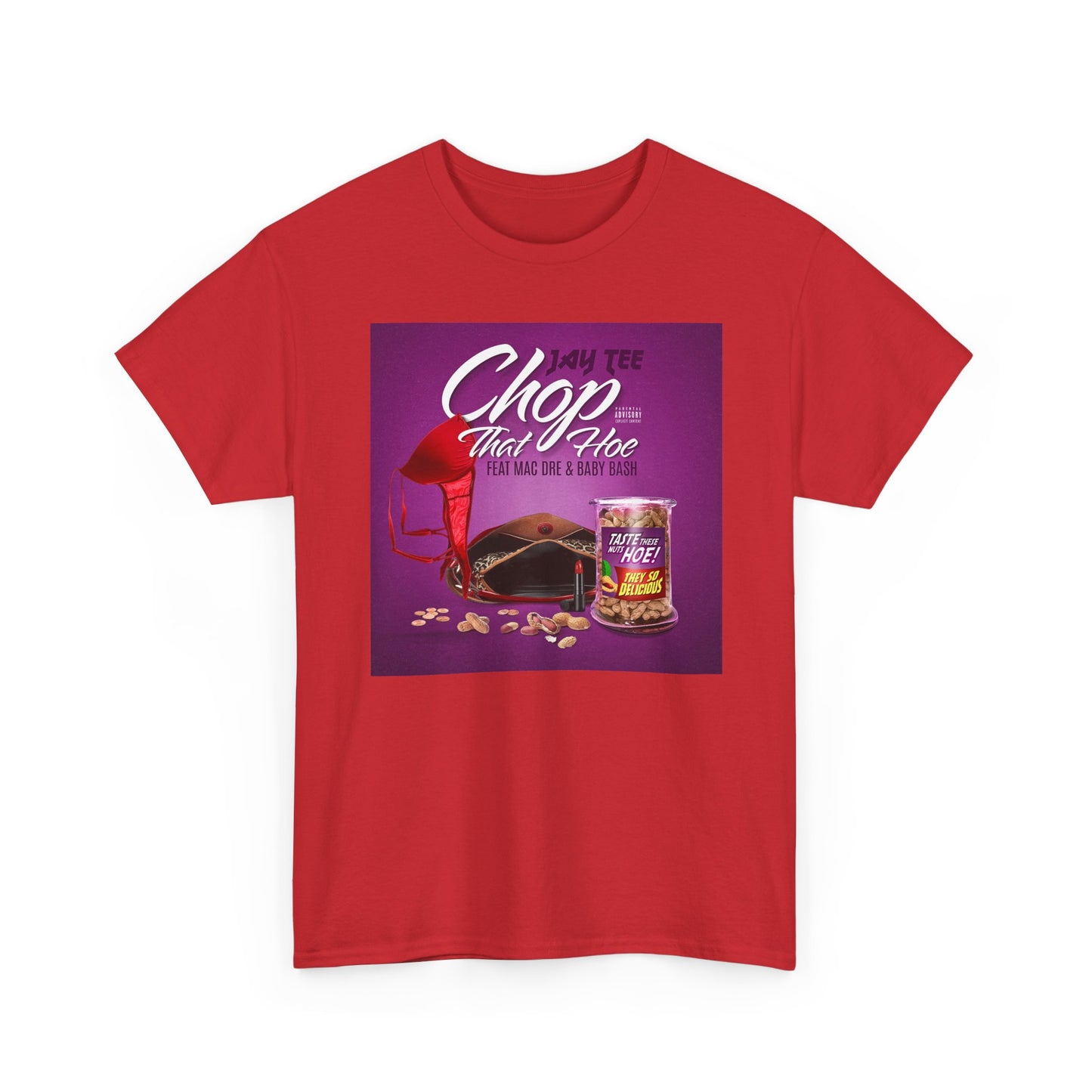 Jay Tee - Chop That Hoe Unisex Heavy Cotton Tee - Fun and Playful Graphic T-Shirt
