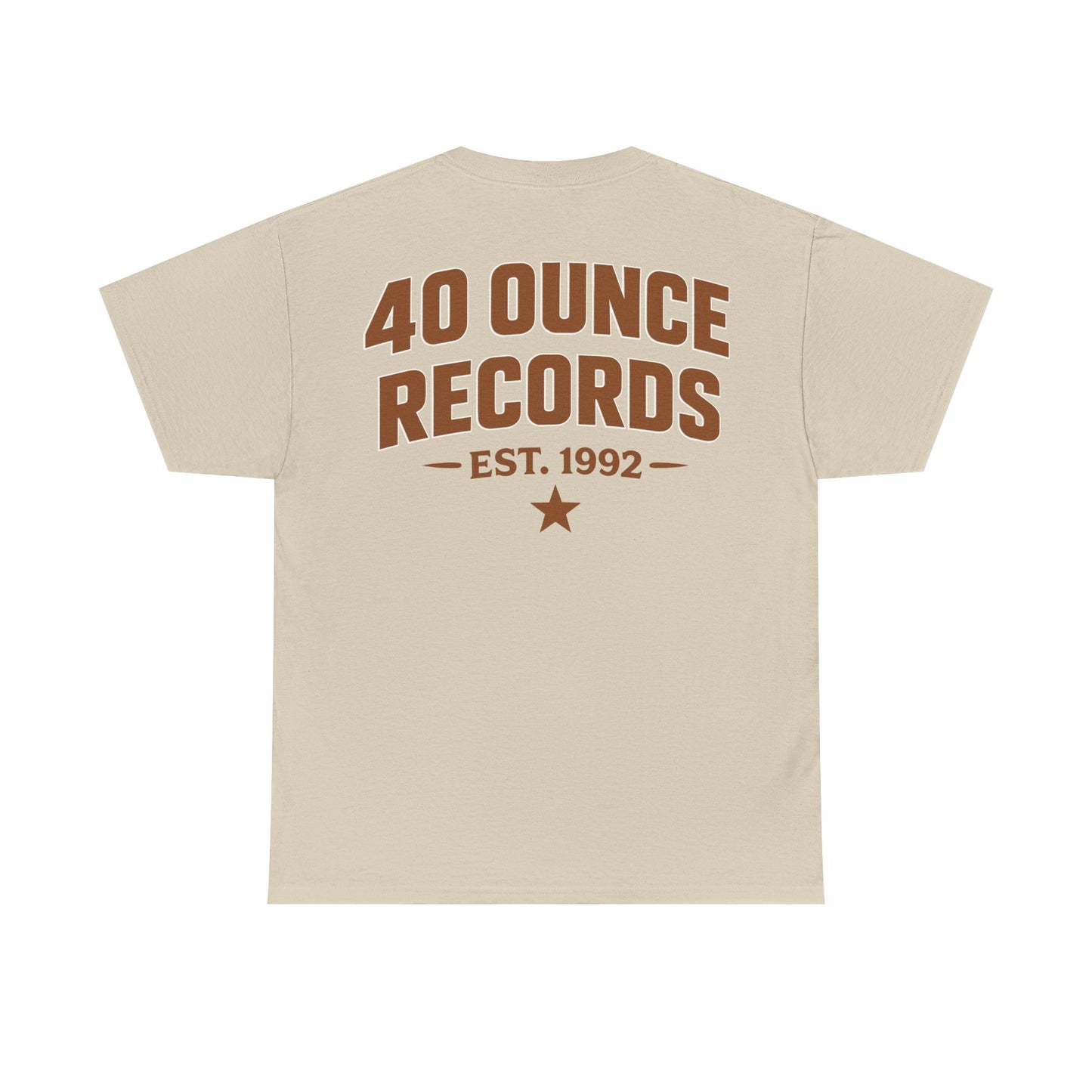 40 Ounce Records - Double Fisted Logo - Double Cup Sipper (Front & Back print)