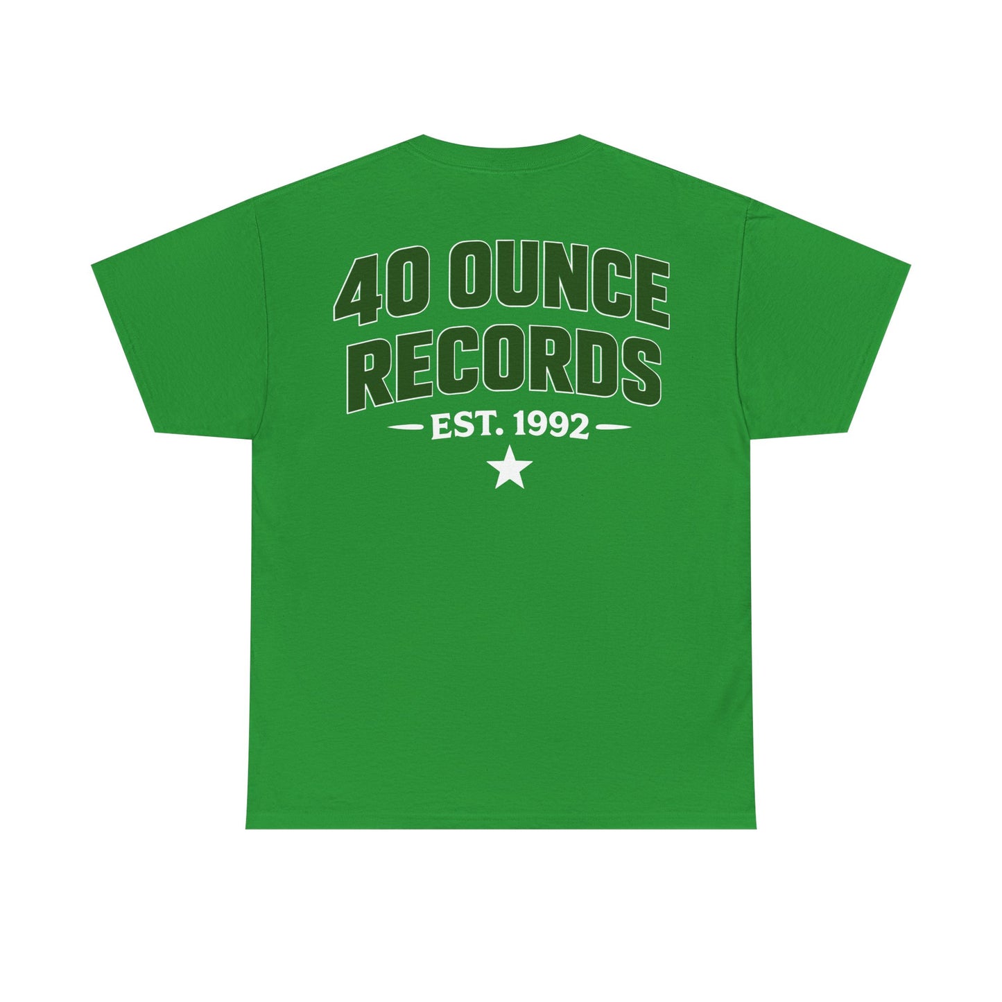 40 Ounce Records - Double Fisted Logo - Double Cup Sipper (Front & Back print)
