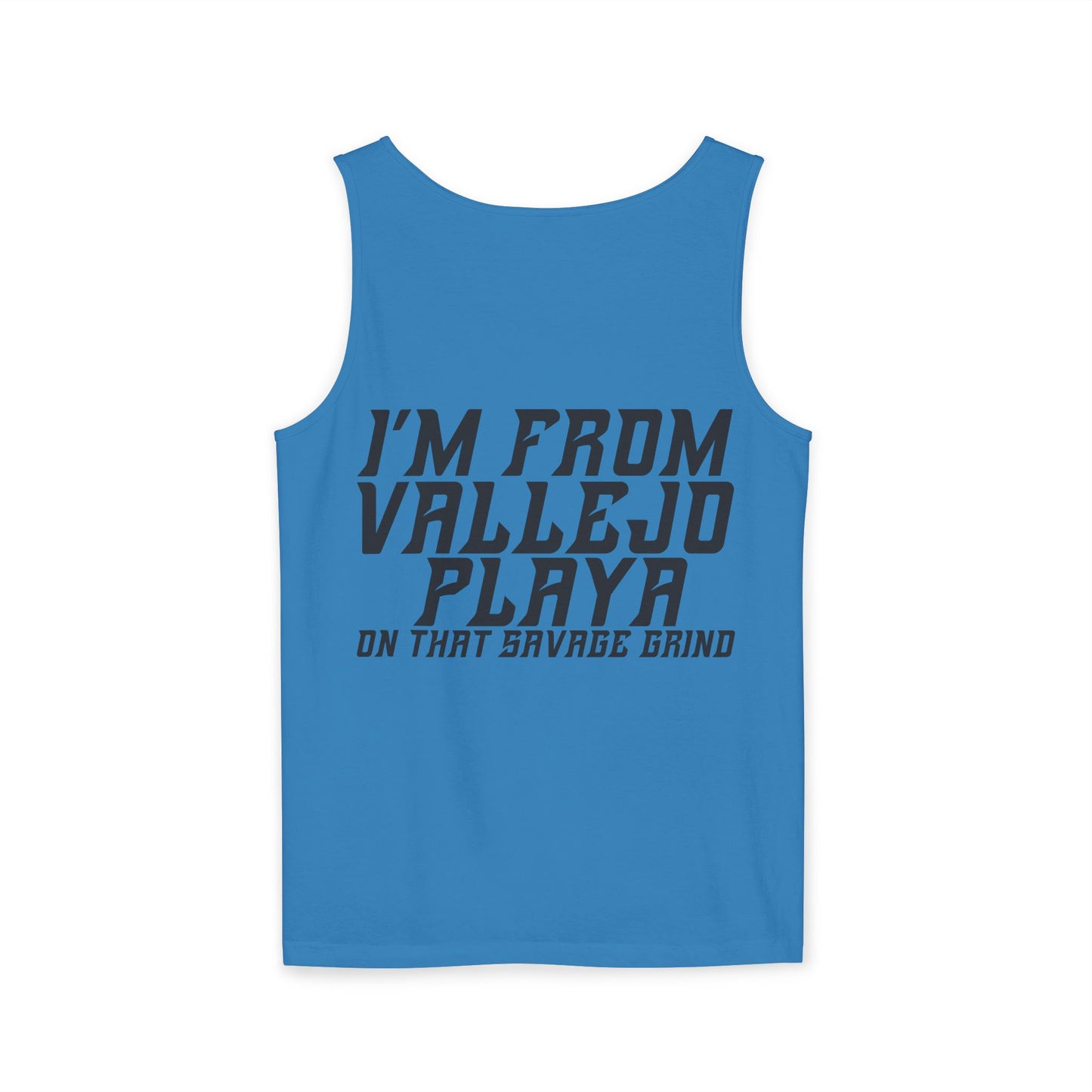 I'm From Vallejo Playa Tank Top | Front & Back Print