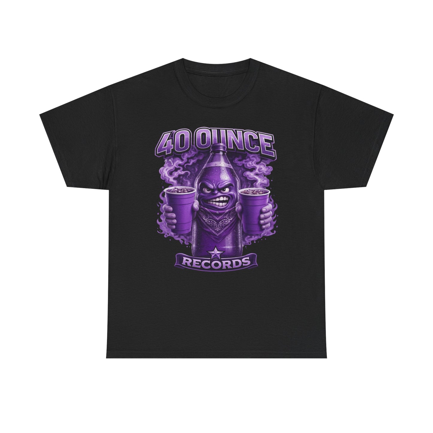 40 Ounce Records - Double Fisted Logo - Double Cup Sipper (Front & Back print)