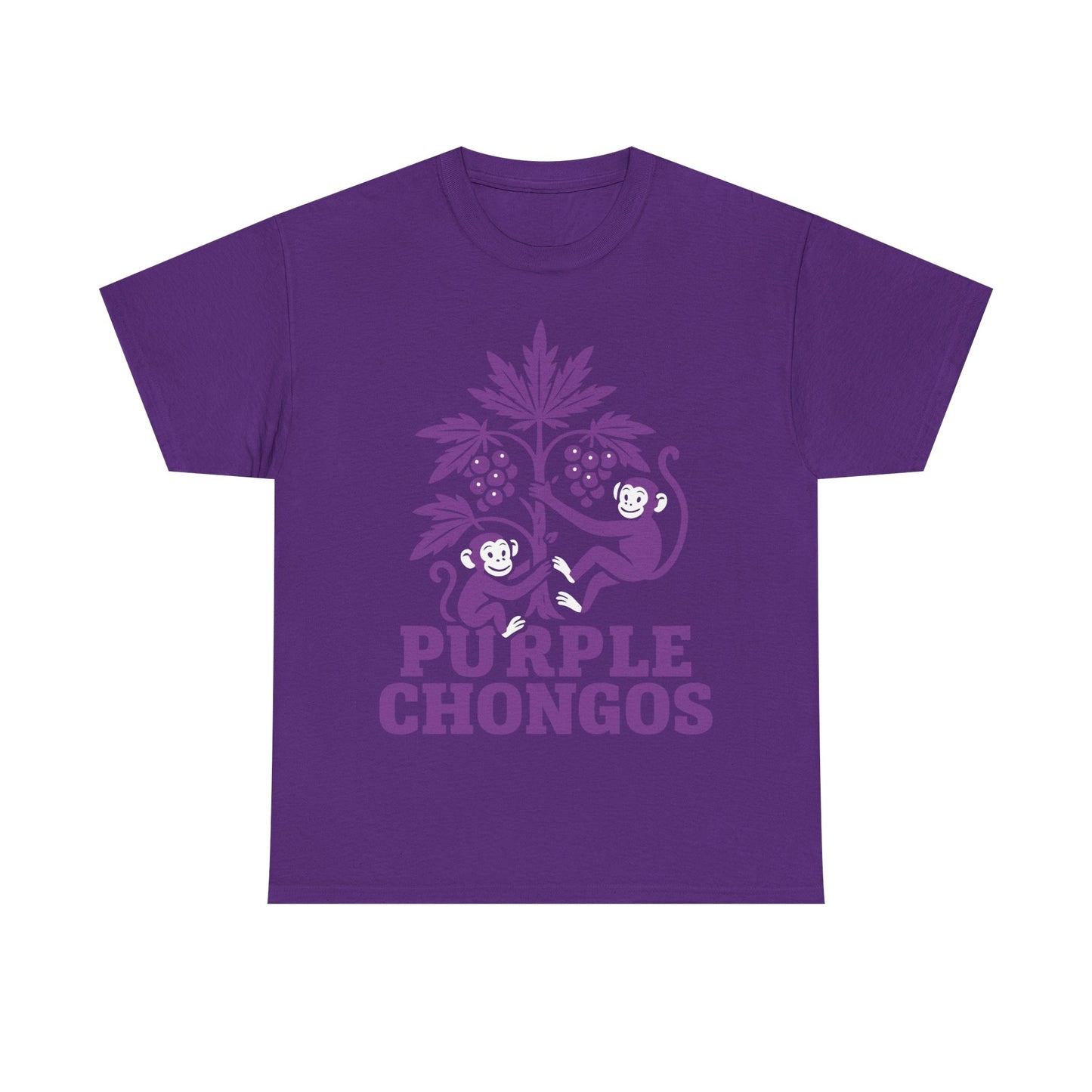 N2DEEP Purple Chongos T-Shirt - Front & Back Print