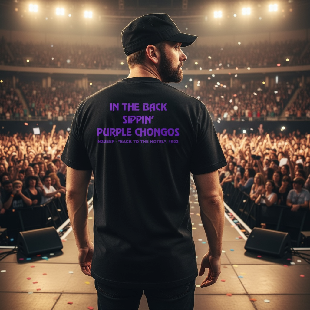 N2DEEP Official Tour T-Shirt - Front & Back Print