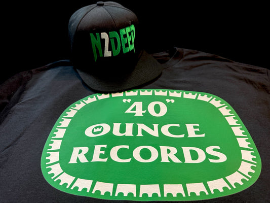 N2Deep Hat w/ 40 Ounce Records Shirt