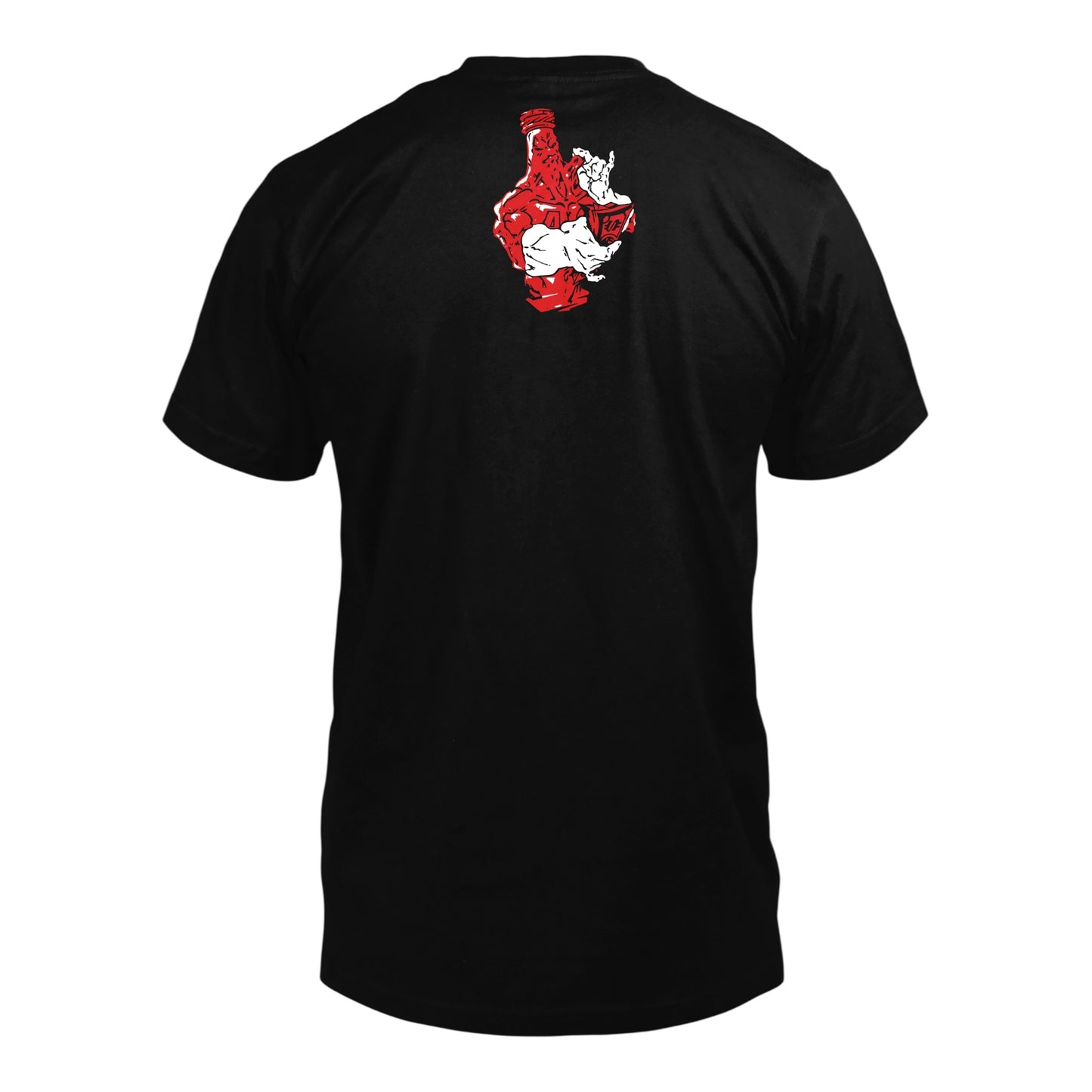 40 Ounce Records Black, Red & White T-Shirt
