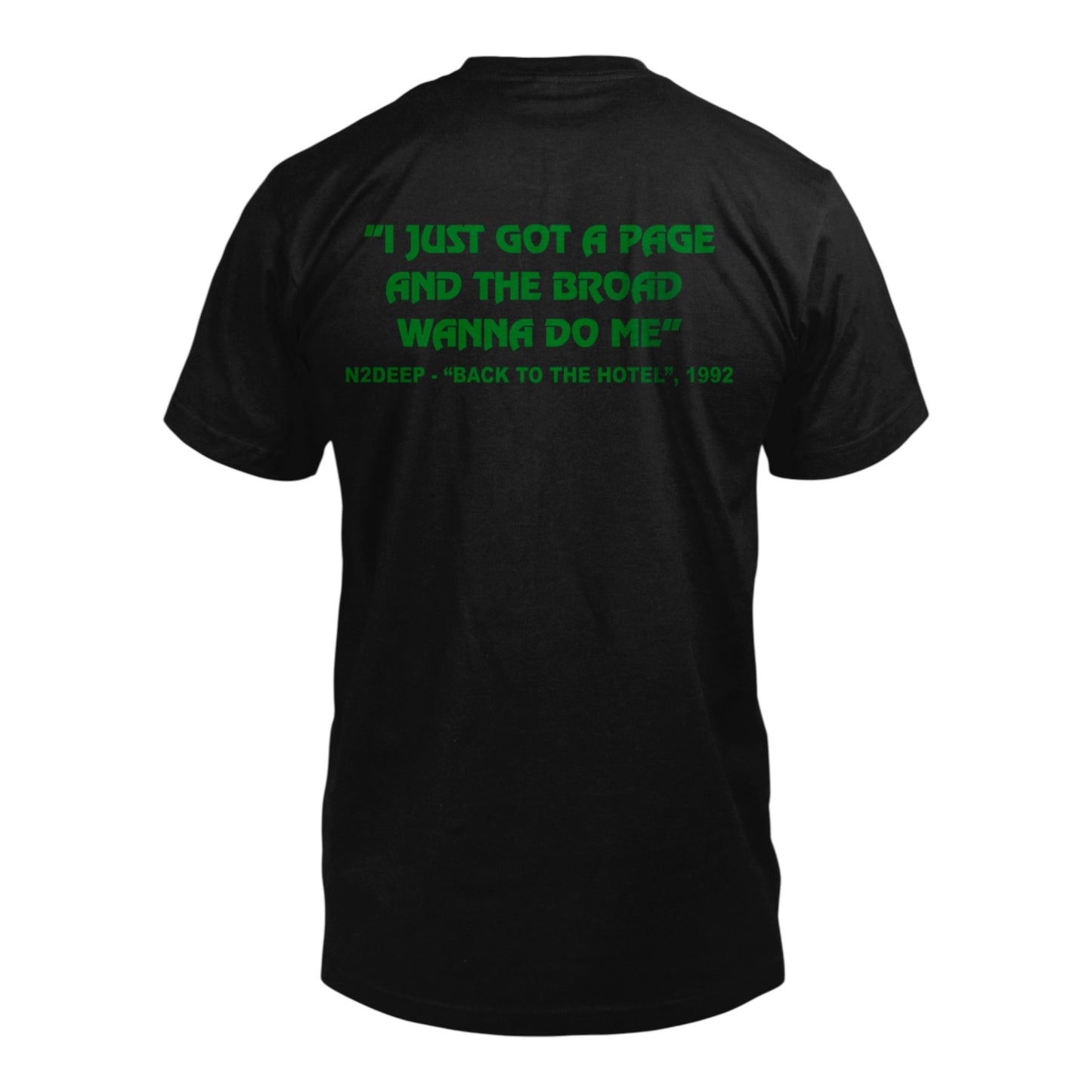 N2DEEP Official Tour T-Shirt - Front & Back Print