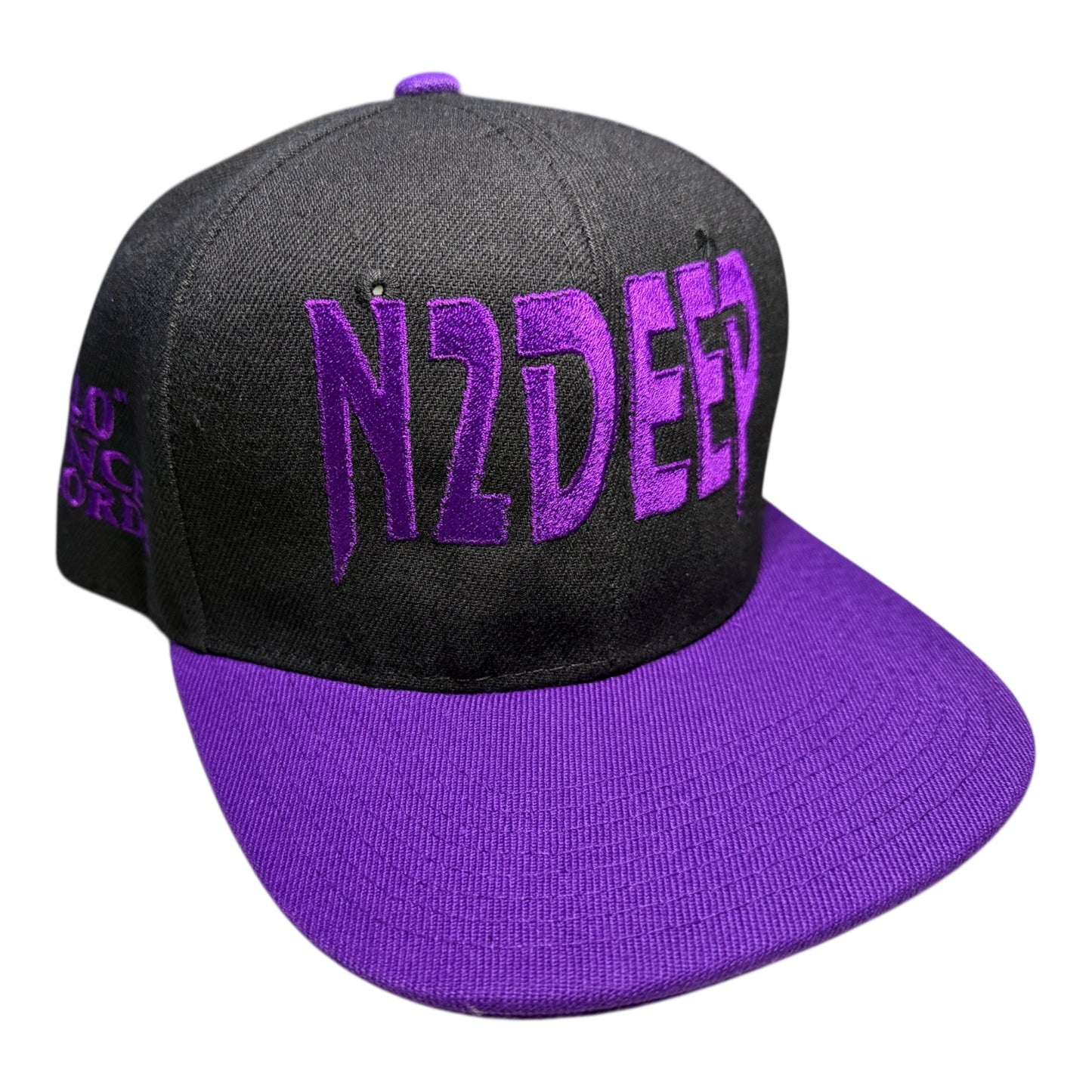 N2DEEP Black & Purple Snapback Hat